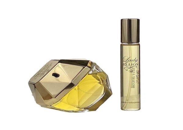Paco Rabanne Set Lady Million  Eau De Parfum Spray 80Ml + 20 ml. travel spray